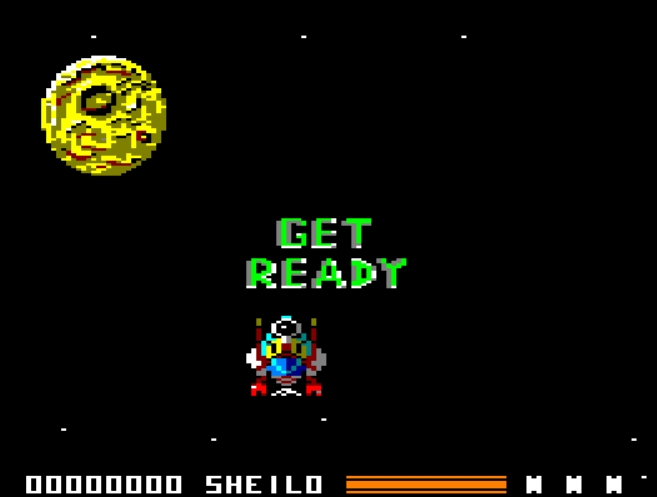 Speed Zone - Amstrad CPC game screenshot (1988) by Mastervision